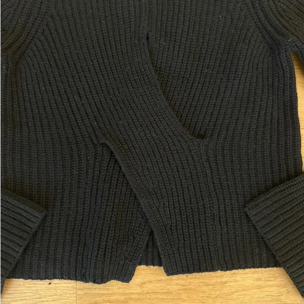 Misha Nonoo - Jacinta Twist Sweater in Black - Picture 2 of 5